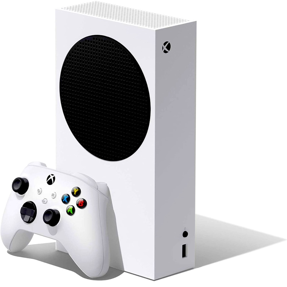 Introducing the Xbox Series S, the smallest, sleekest Xbox console ever.